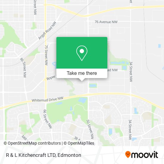 R & L Kitchencraft LTD map
