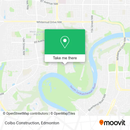 Colbo Construction map