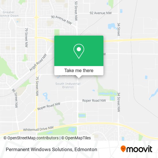 Permanent Windows Solutions map