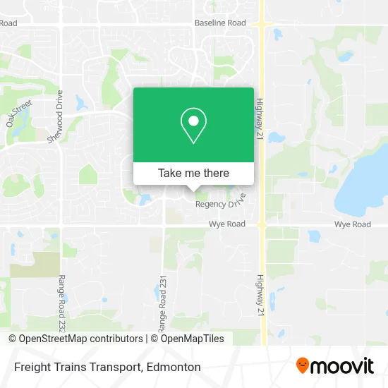 Freight Trains Transport map