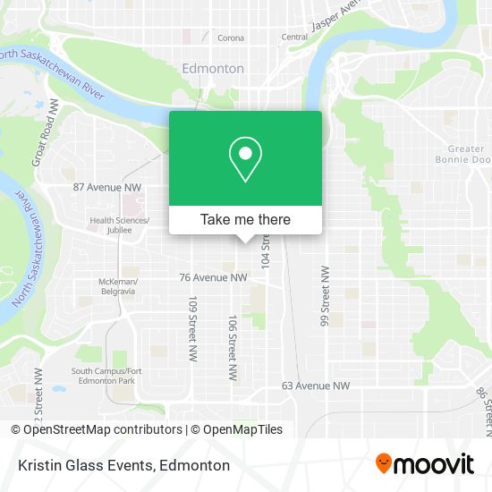 Kristin Glass Events map