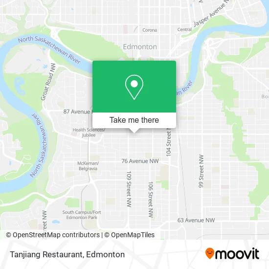 Tanjiang Restaurant map