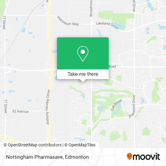 Nottingham Pharmasave map