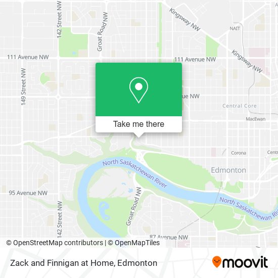 Zack and Finnigan at Home map