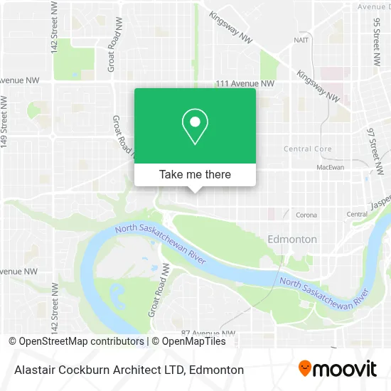 Alastair Cockburn Architect LTD map