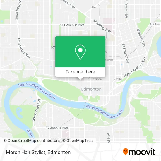 Meron Hair Stylist map
