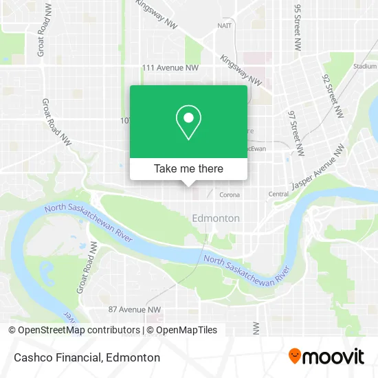 Cashco Financial map
