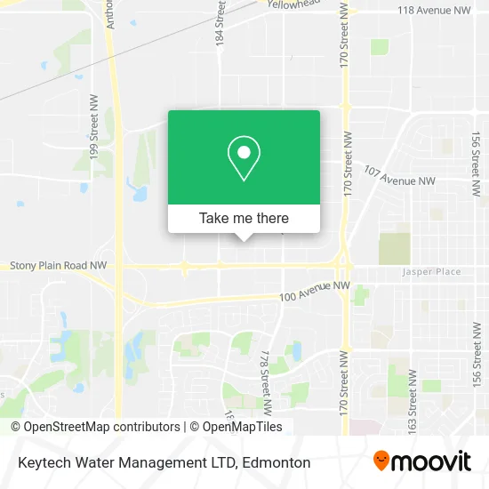 Keytech Water Management LTD map