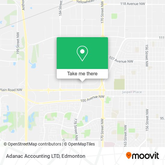 Adanac Accounting LTD map