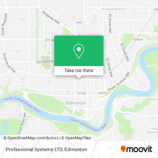 Professional Systems LTD map