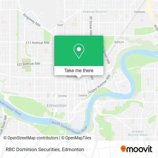 RBC Dominion Securities map