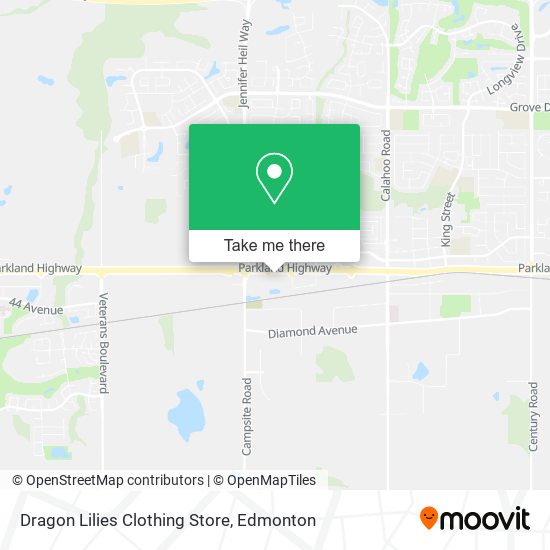 Dragon Lilies Clothing Store map