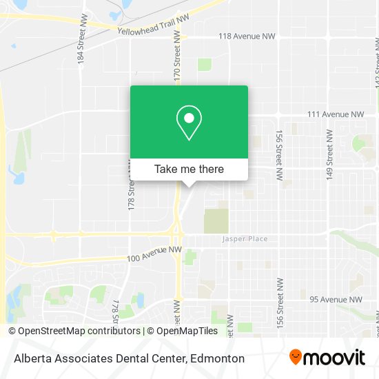 Alberta Associates Dental Center map