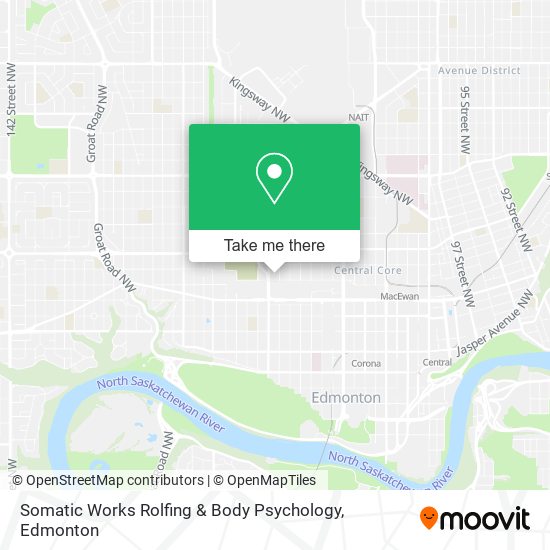 Somatic Works Rolfing & Body Psychology map