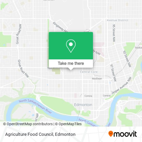 Agriculture Food Council map