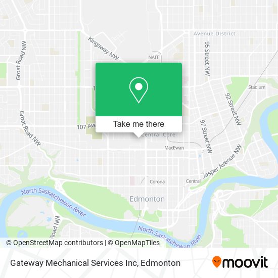 Gateway Mechanical Services Inc map