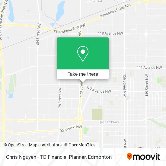 Chris Nguyen - TD Financial Planner map