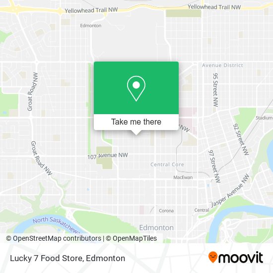 Lucky 7 Food Store map