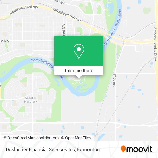 Deslaurier Financial Services Inc map