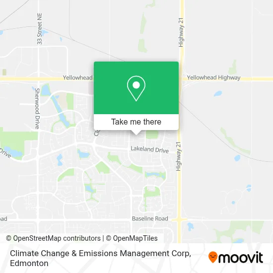 Climate Change & Emissions Management Corp map