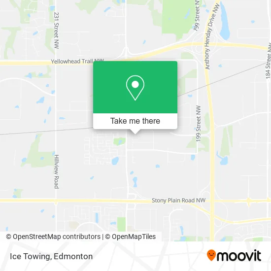 Ice Towing map