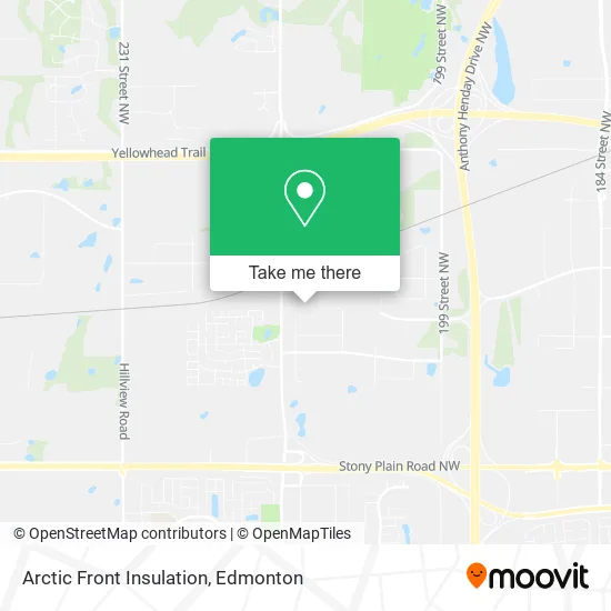 Arctic Front Insulation map