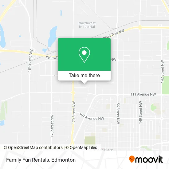 Family Fun Rentals map