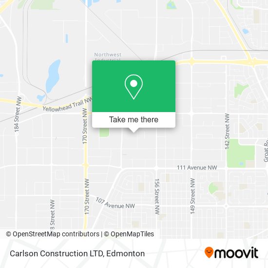 Carlson Construction LTD map