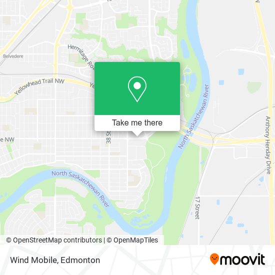 Wind Mobile map