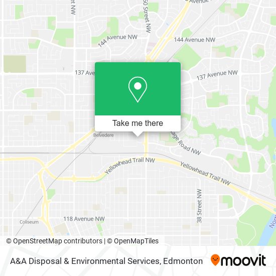 A&A Disposal & Environmental Services map