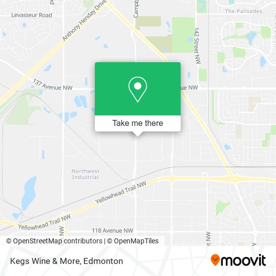 Kegs Wine & More map