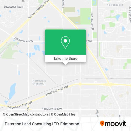 Peterson Land Consulting LTD map