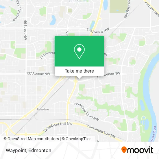 Waypoint map