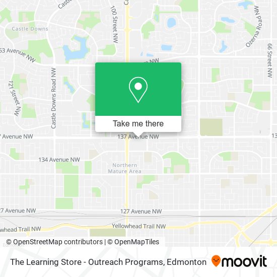 The Learning Store - Outreach Programs map