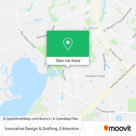 Innovative Design & Drafting map