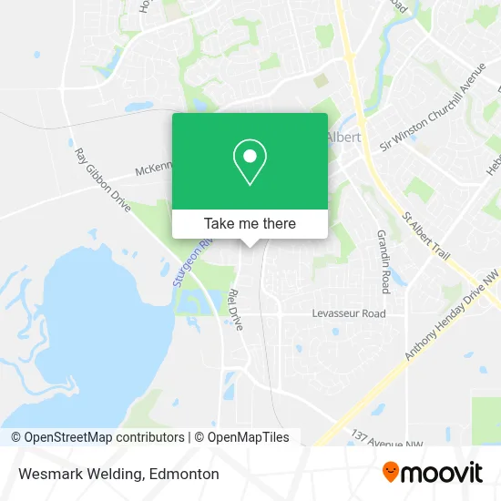 Wesmark Welding map