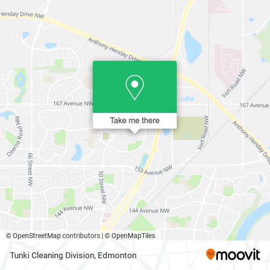 Tunki Cleaning Division map