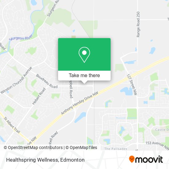 Healthspring Wellness map