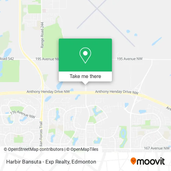 Harbir Bansuta - Exp Realty map
