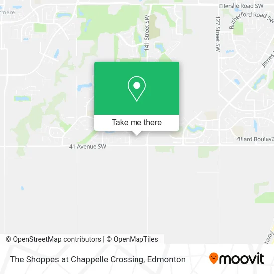 The Shoppes at Chappelle Crossing map