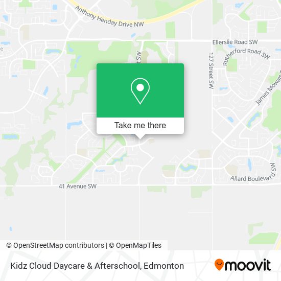 Kidz Cloud Daycare & Afterschool map