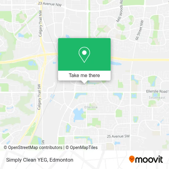 Simply Clean YEG map