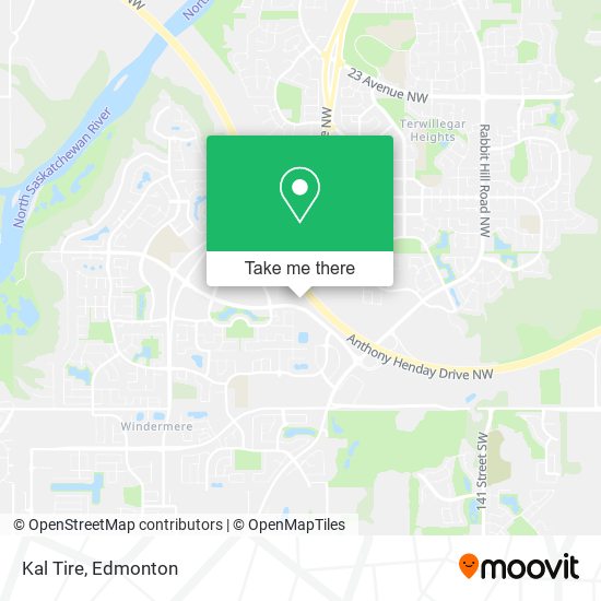 Kal Tire map