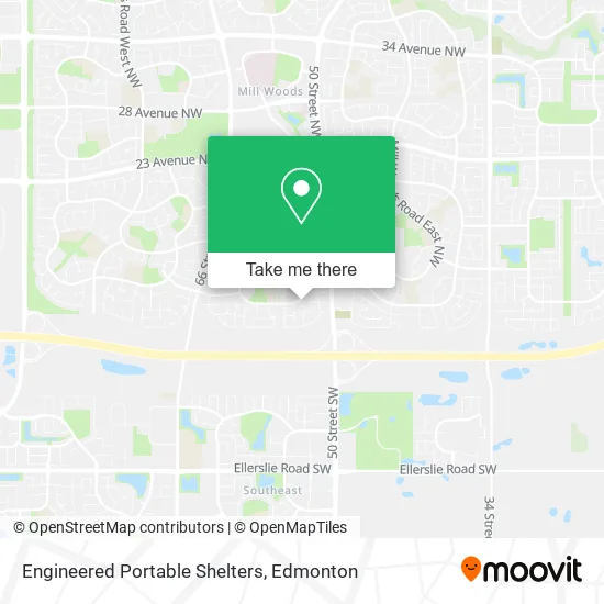 Engineered Portable Shelters map