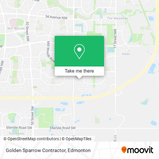 Golden Sparrow Contractor map