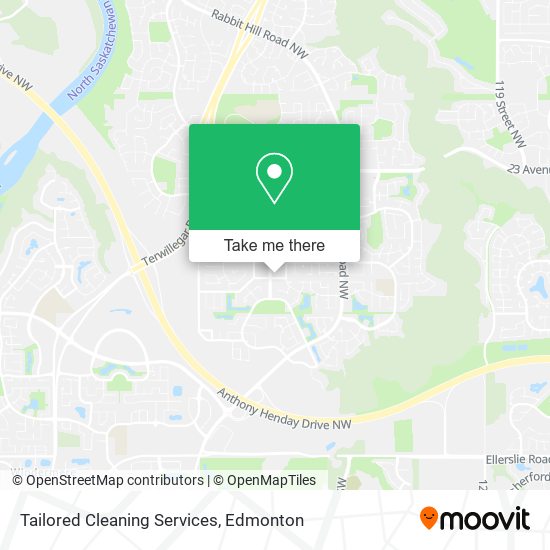 Tailored Cleaning Services map
