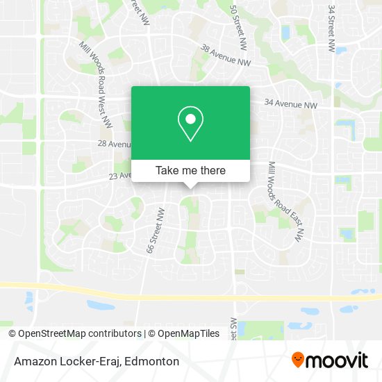 Amazon Locker-Eraj map