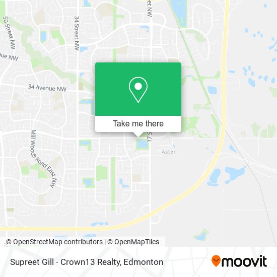 Supreet Gill - Crown13 Realty map