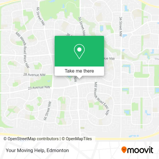 Your Moving Help map