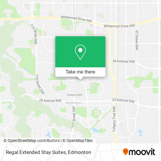 Regal Extended Stay Suites map